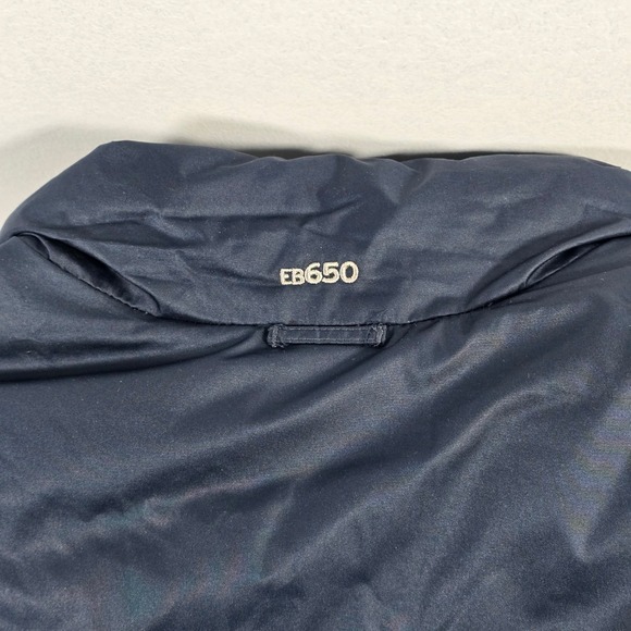 Eddie Bauer EB650 Mens Puffer Vest Blue Black Full Zip  Insulated Size XXL - Picture 3 of 8